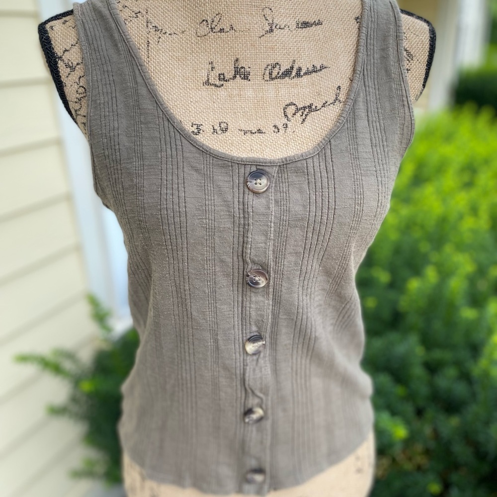 American Eagle Cropped Tank Size L - Picture 2 of 5